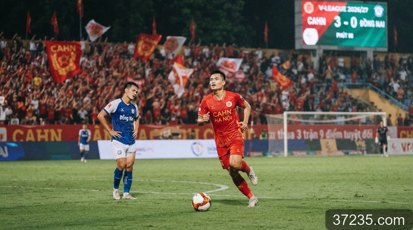 V-League 2026/27: CAHN độc chiếm ngôi đầu, Đồng Nai rơi vào khủng hoảng sau 3 vòng đấu