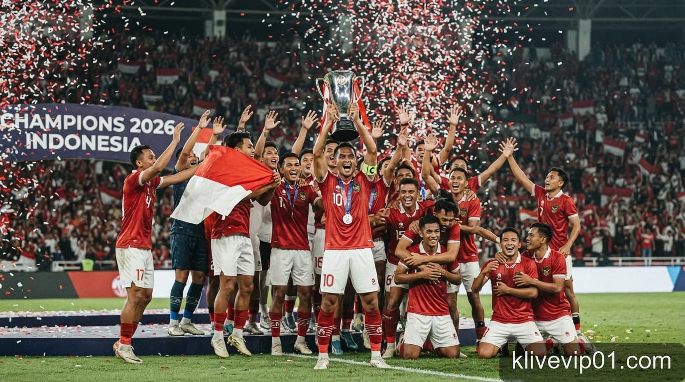 Indonesia lên ngôi vô địch FIFA ASEAN Cup 2026: Kỷ nguyên mới của bóng đá xứ Vạn đảo